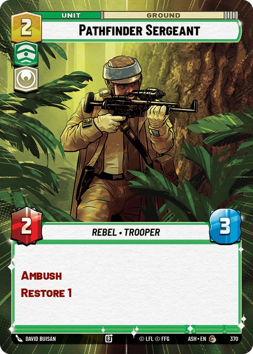 Pathfinder Sergeant (ASH) Common Star Wars Unlimited Fantasy Flight Games Hyperspace Non-Foil