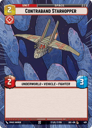 Contraband Starhopper (SEC) Common Fantasy Flight Games Hyperspace Non-Foil