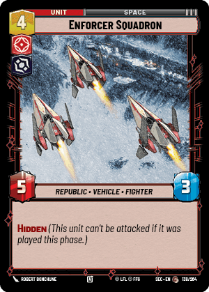 Enforcer Squadron (SEC) Common Fantasy Flight Games