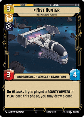 Mist Hunter - The Findsman's Pursuit (JTL) Uncommon Fantasy Flight Games Standard Non-Foil