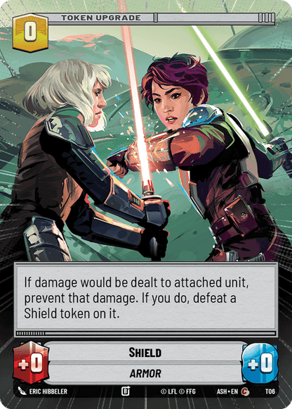 Shield (ASH) Common Star Wars Unlimited Fantasy Flight Games Hyperspace Non-Foil
