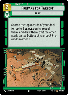 Prepare for Takeoff (JTL) Common Fantasy Flight Games Standard Non-Foil