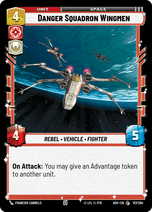 Danger Squadron Wingmen (ASH) Common Star Wars Unlimited Fantasy Flight Games Standard Non-Foil