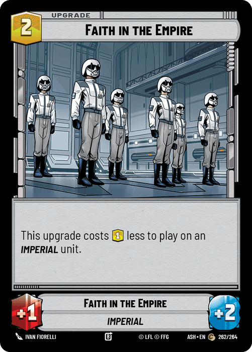 Faith in the Empire (ASH) Common Star Wars Unlimited Fantasy Flight Games Standard Non-Foil