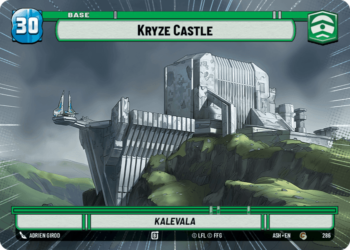 Kryze Castle (ASH) Common Star Wars Unlimited Fantasy Flight Games Hyperspace Non-Foil