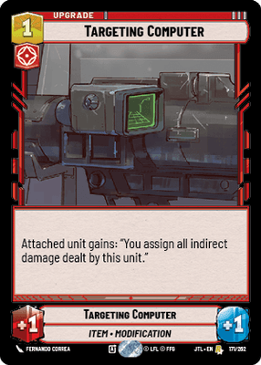 Targeting Computer (JTL) Rare Fantasy Flight Games Standard Non-Foil