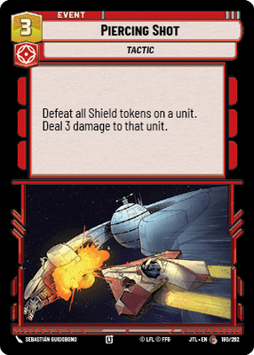 Piercing Shot (JTL) Common Fantasy Flight Games Standard Non-Foil