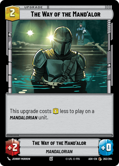 The Way of the Mand'alor (ASH) Common Star Wars Unlimited Fantasy Flight Games Standard Non-Foil