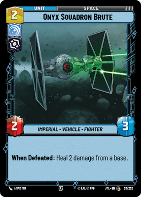 Onyx Squadron Brute (JTL) Common Fantasy Flight Games Standard Non-Foil