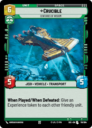 Crucible - Centuries of Wisdom (SEC) Uncommon Fantasy Flight Games