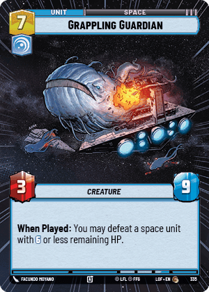 Grappling Guardian (LOF) Common Fantasy Flight Games Hyperspace Non-Foil