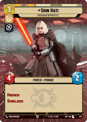 Shin Hati - Overeager Apprentice (LOF) Uncommon Fantasy Flight Games Hyperspace Non-Foil