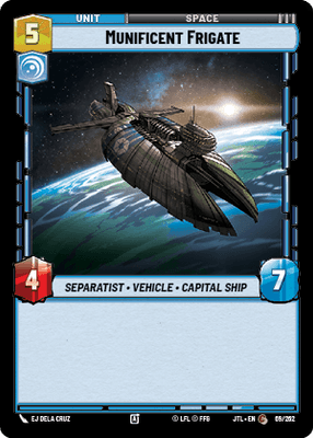 Munificent Frigate (JTL) Common Fantasy Flight Games Standard Non-Foil