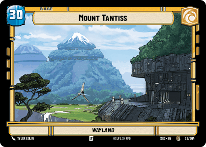 Mount Tantiss (SEC) Common Fantasy Flight Games Standard Non-Foil