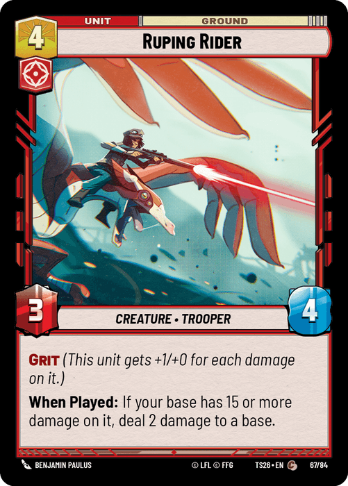 Ruping Rider (TS26) Common Fantasy Flight Games Standard Non-Foil