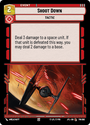 Shoot Down (JTL) Common Fantasy Flight Games Standard Non-Foil