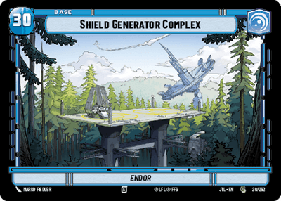 Shield Generator Complex - Endor (JTL) Common Fantasy Flight Games Standard Non-Foil