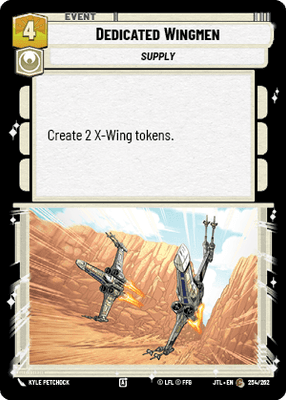 Dedicated Wingmen (JTL) Common Fantasy Flight Games Standard Non-Foil