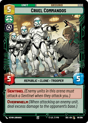 Cruel Commandos (SEC) Common Fantasy Flight Games