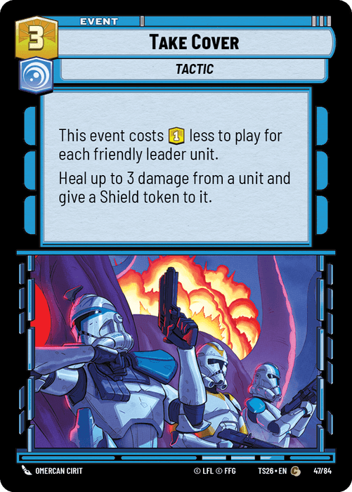 Take Cover (TS26) Common Fantasy Flight Games Standard Non-Foil