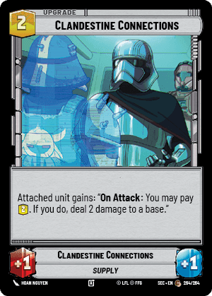 Clandestine Connections (SEC) Common Fantasy Flight Games