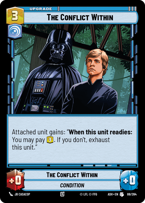 The Conflict Within (ASH) Uncommon Star Wars Unlimited Fantasy Flight Games Standard Non-Foil