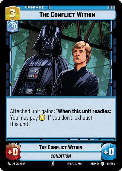The Conflict Within (ASH) Uncommon Star Wars Unlimited Fantasy Flight Games Standard Non-Foil