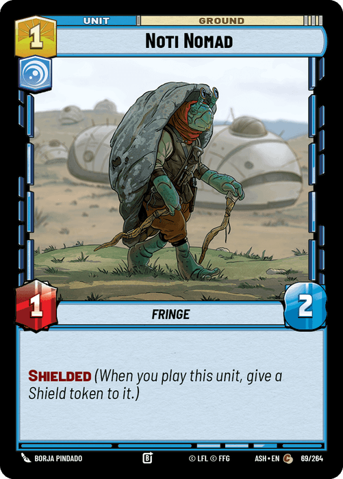 Noti Nomad (ASH) Common Star Wars Unlimited Fantasy Flight Games Standard Non-Foil