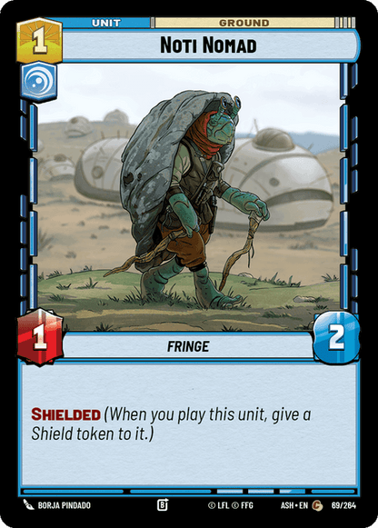 Noti Nomad (ASH) Common Star Wars Unlimited Fantasy Flight Games Standard Non-Foil