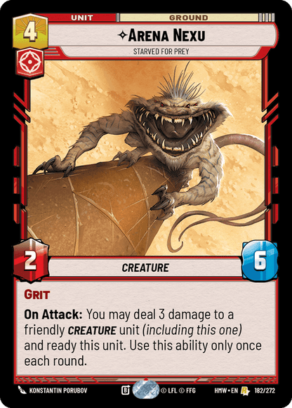 Arena Nexu - Starved for Prey (HMW) Rare
