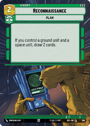 Reconnaissance (SEC) Common Fantasy Flight Games