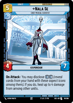 Nala Se - Chief Medical Scientist (SEC) Uncommon Fantasy Flight Games Standard Non-Foil