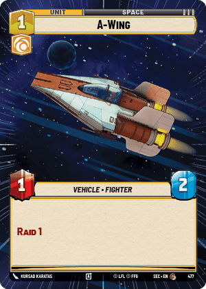 A-Wing (SEC) Common Fantasy Flight Games