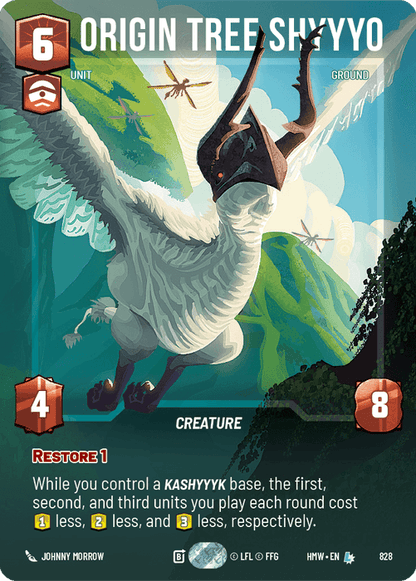 Origin Tree Shyyyo (HMW) Legendary Star Wars Unlimited Fantasy Flight Games