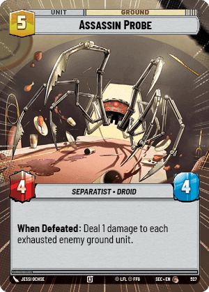 Assassin Probe (SEC) Common Fantasy Flight Games