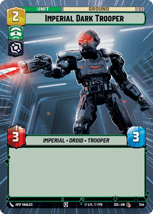 Imperial Dark Trooper (SEC) Common Fantasy Flight Games Hyperspace Non-Foil