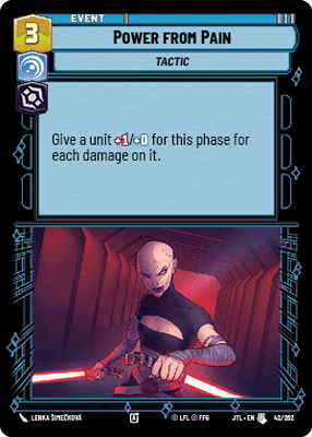 Power from Pain (JTL) Uncommon Fantasy Flight Games Standard Non-Foil