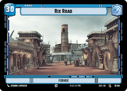 Rix Road (SEC) Common Fantasy Flight Games