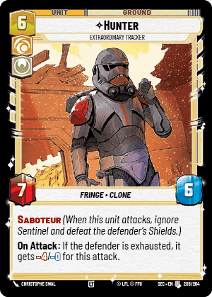Hunter - Extraordinary Tracker (SEC) Uncommon Fantasy Flight Games