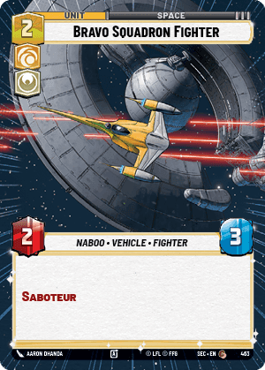 Bravo Squadron Fighter (SEC) Common Fantasy Flight Games