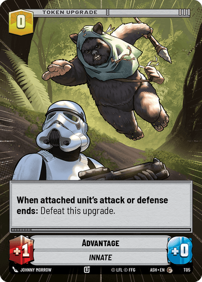 Advantage (ASH) Common Star Wars Unlimited Fantasy Flight Games Hyperspace Non-Foil