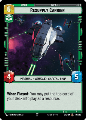 Resupply Carrier (JTL) Common Fantasy Flight Games Standard Non-Foil