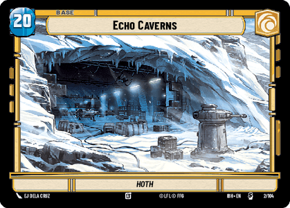 Echo Caverns (IBH) Special Fantasy Flight Games Standard Non-Foil