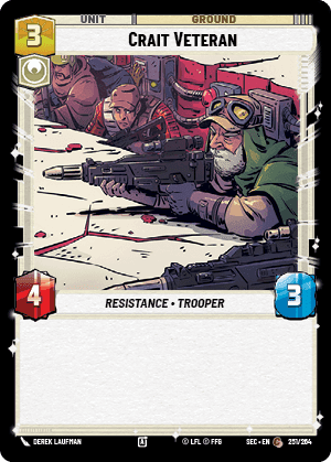 Crait Veteran (SEC) Common Fantasy Flight Games