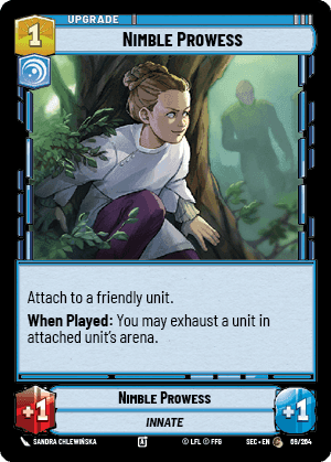 Nimble Prowess (SEC) Common Fantasy Flight Games