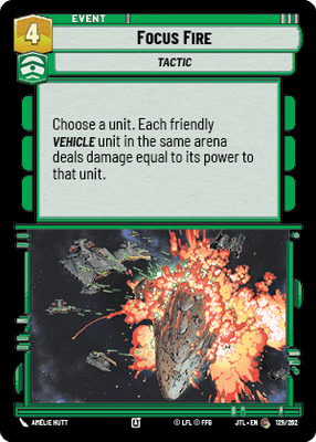 Focus Fire (JTL) Common Fantasy Flight Games Standard Non-Foil