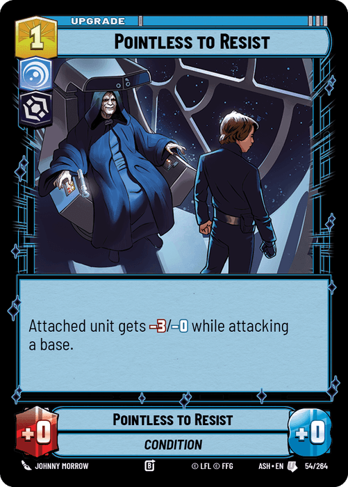 Pointless to Resist (ASH) Uncommon Star Wars Unlimited Fantasy Flight Games Standard Non-Foil
