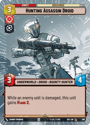 Hunting Assassin Droid (SEC) Common Fantasy Flight Games