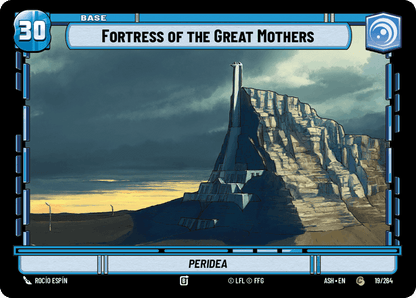 Fortress of the Great Mothers (ASH) Common Star Wars Unlimited Fantasy Flight Games Standard Non-Foil