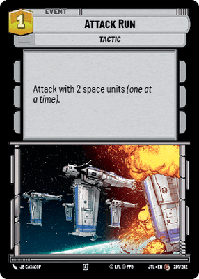 Attack Run (JTL) Common Fantasy Flight Games Standard Non-Foil
